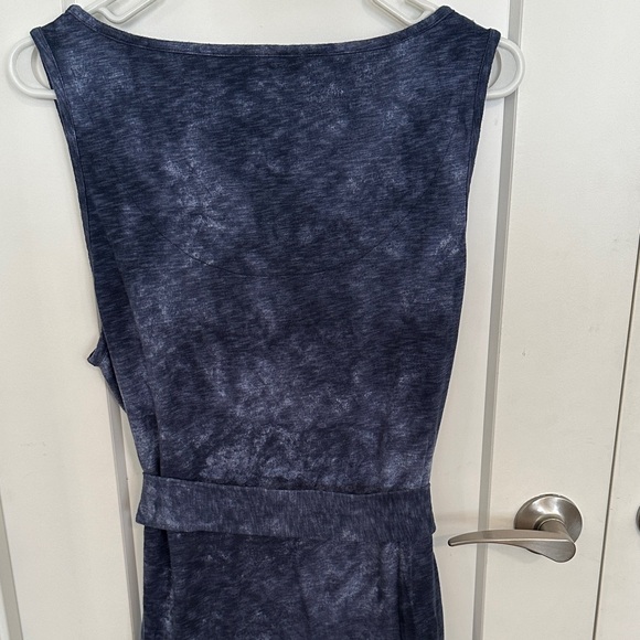 Ralph Lauren Navy Tie-Dye Maxi Dress - Picture 6 of 8